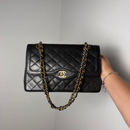 Sac Chanel Fermoir bicolore Noir