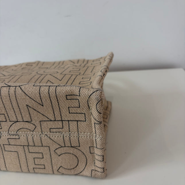 Sac Celine Cabas Thais beige