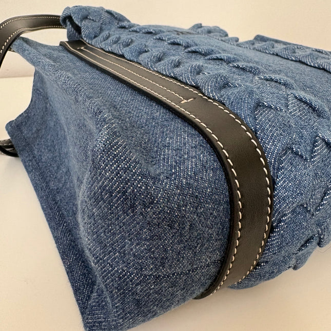 Sac Chloé Woody Bleu jean