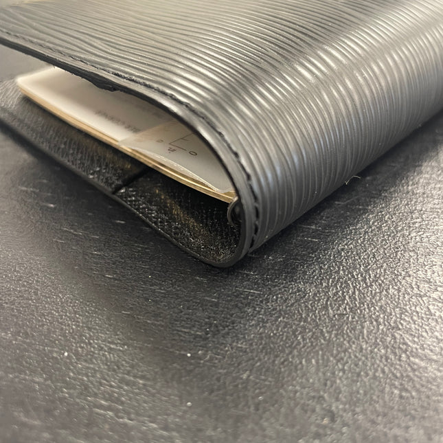 Agenda PM cuir Épi Noir Louis Vuitton