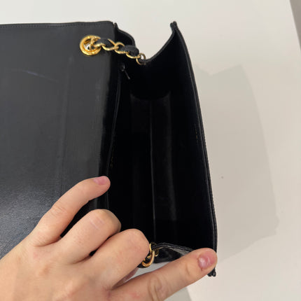 Sac Chanel Lézard Noir