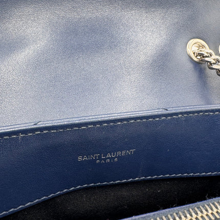 Sac Loulou Small Saint Laurent Bleu Marine