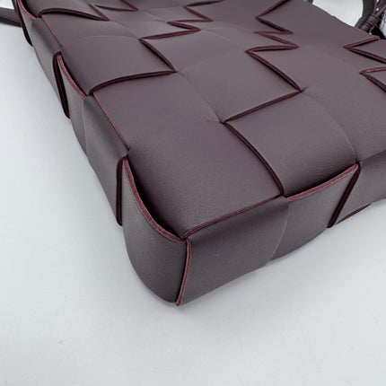 Sac Bottega Veneta Cassette vertical prune