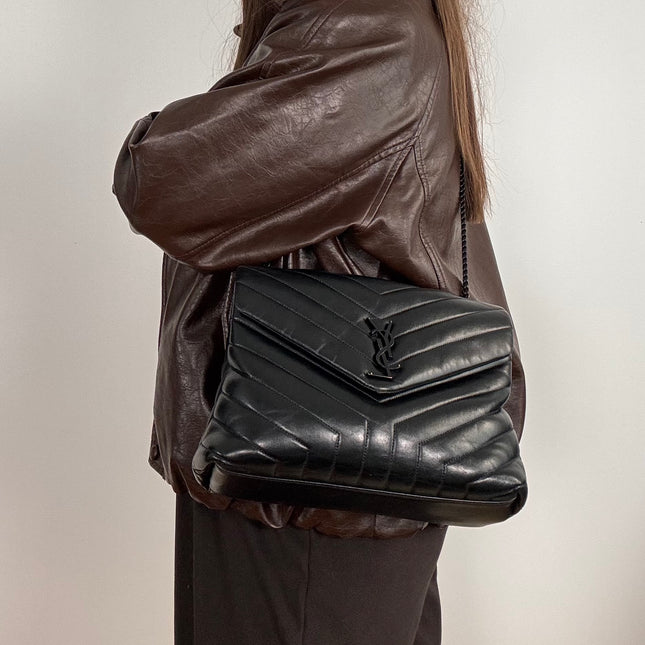 Sac Loulou Medium Saint Laurent Noir