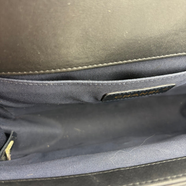 Sac Chanel Boy chevrons médium