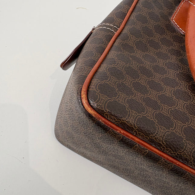 Sac Céline boston toile macadam vintage