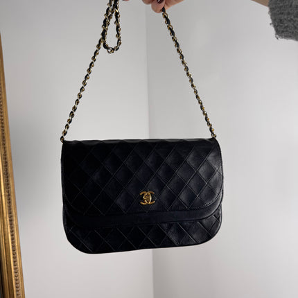 Sac Chanel Timeless Demi-Lune Noir