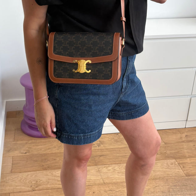 Sac Céline Classique Triomphe moyen