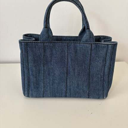 Sac Cabas Denim Prada Tu