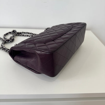 Sac Chanel Timeless Jumbo Prune