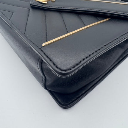 Sac Chanel Chevrons Noir