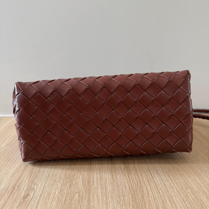 Sac Andiamo Petit Bottega Veneta Marron Sapele