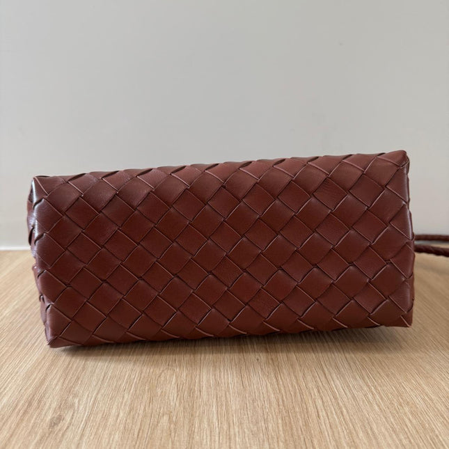 Sac Andiamo Petit Bottega Veneta Marron Sapele