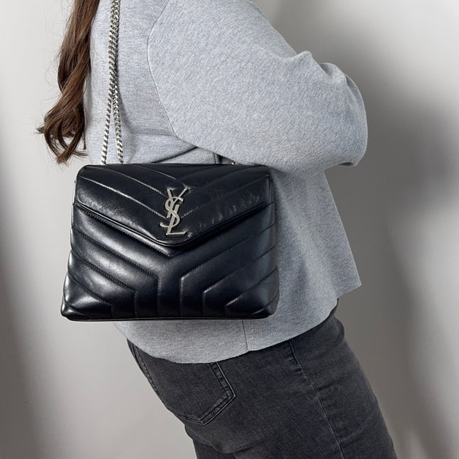 Sac Loulou Small Saint Laurent