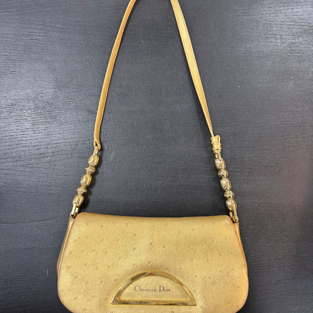Sac Malice Dior Cuir d’Autruche
