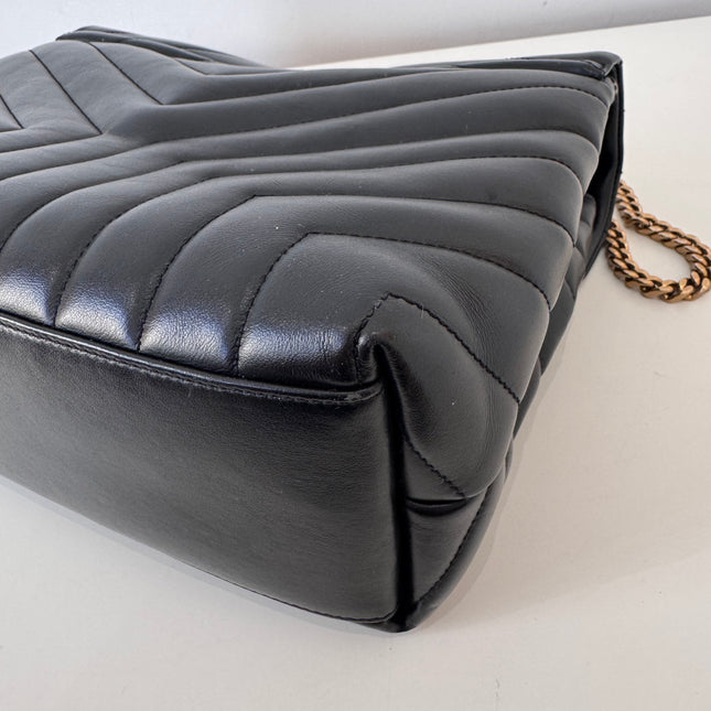 Sac Saint Laurent Loulou Medium Noir
