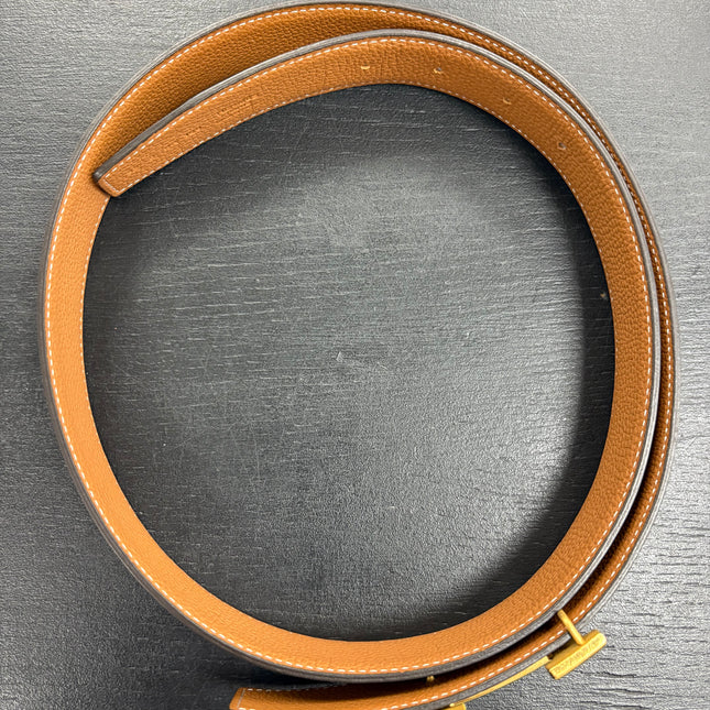 Ceinture réversible Hermes 85cm