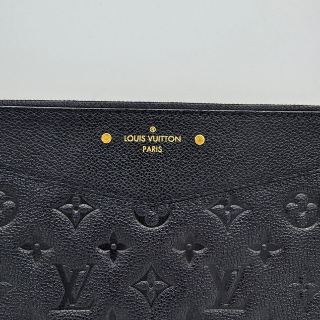 Pochette Louis Vuitton Daily Pouch Cuir Empreinte