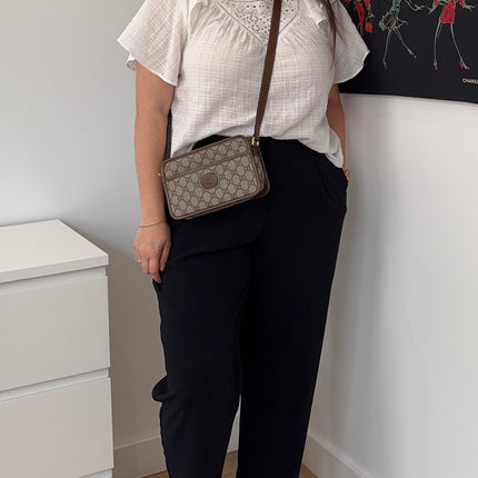 Sac Gucci bandoulière Interlocking G mini