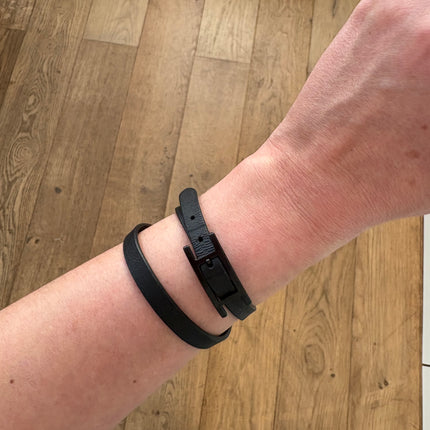 Bracelet Hermes Behapi full black T5