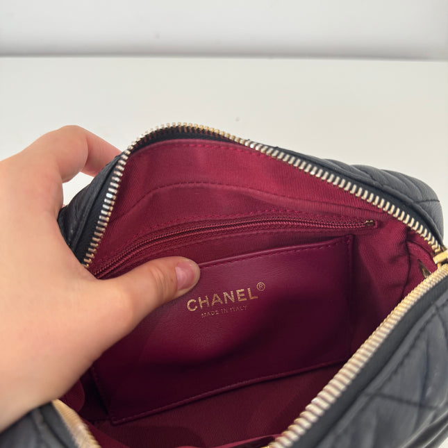 Sac Chanel Caméra matelassé CC