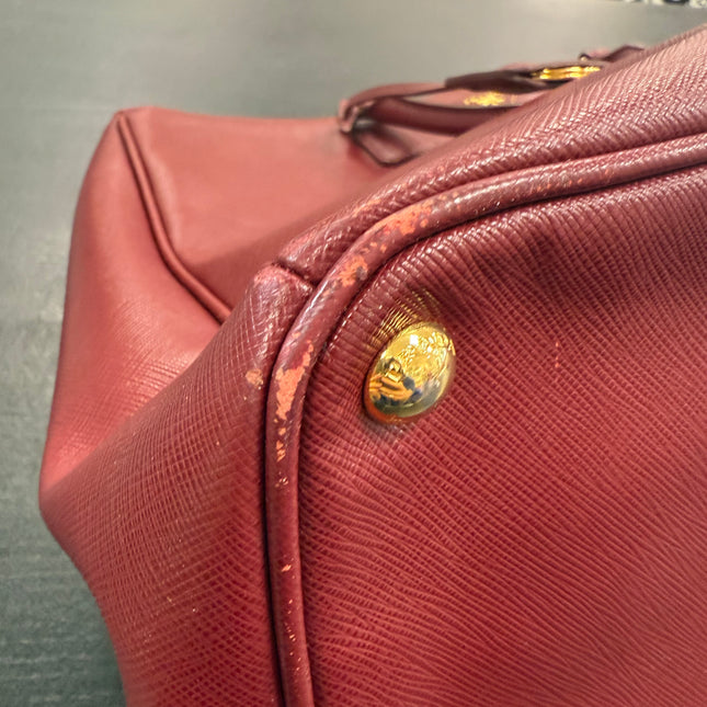 Cabas Prada Galleria GM Rouge
