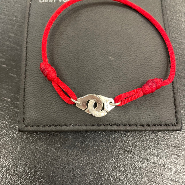 Bracelet Dinh Van Tissu Rouge