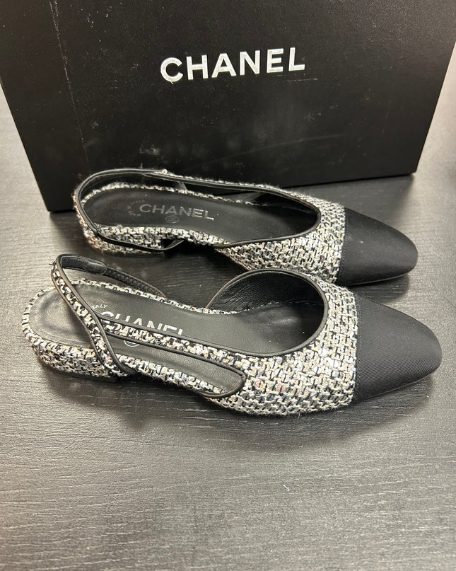 Chanel Slingbacks T36