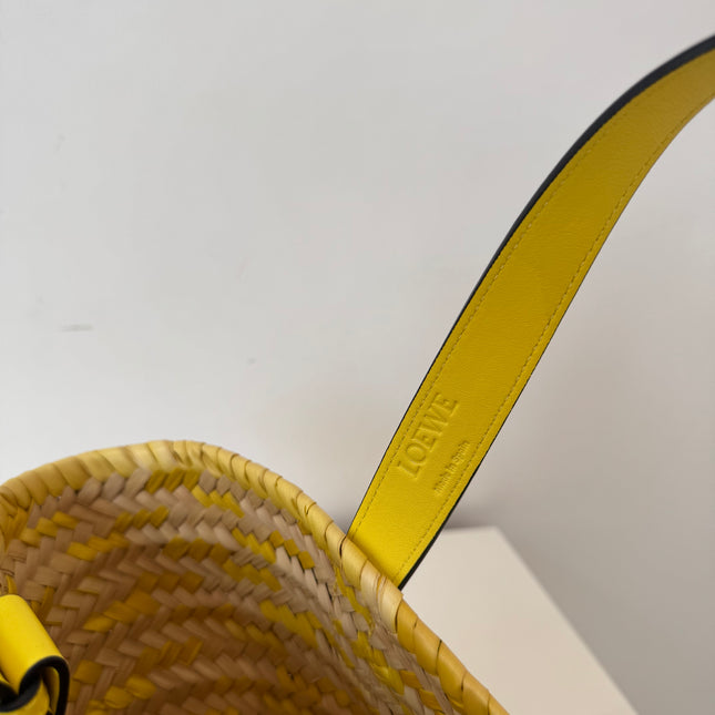 Sac panier Loewe jaune pm