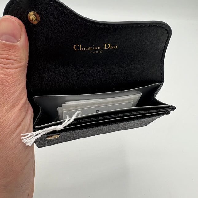 Porte cartes Bloom Saddle Dior