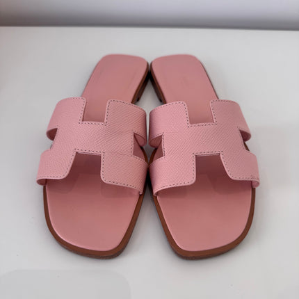 Sandales Oran Hermès Rose T37