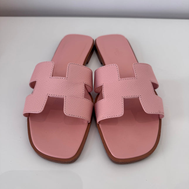 Sandales Oran Hermès Rose T37
