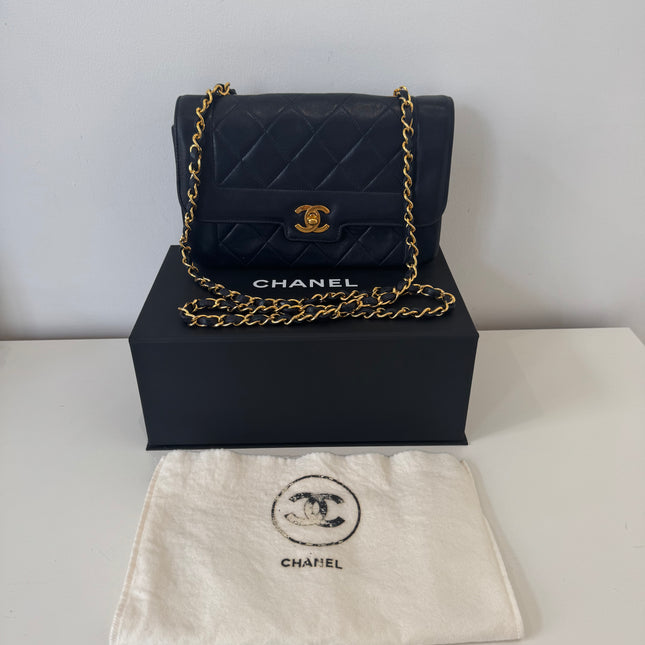Sac Chanel Diana PM Marine