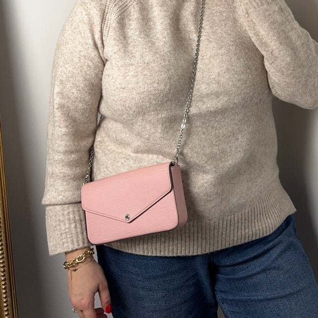 Sac Louis Vuitton Félicie Rose