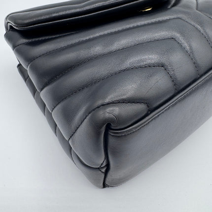 Sac Loulou Small Noir Saint Laurent