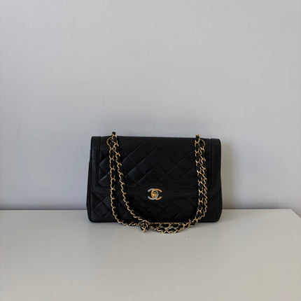 Sac Chanel Fermoir bicolore Noir