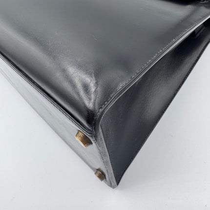 Kelly 32 Hermès Box Noir