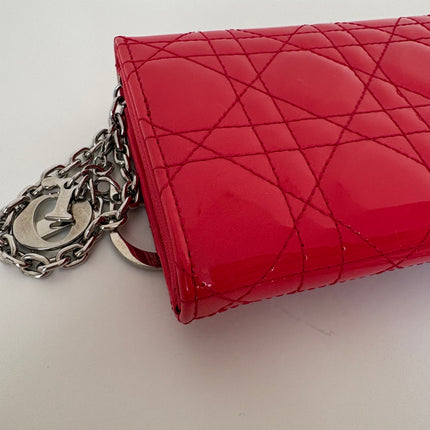 Dior Wallet on chain Géranium