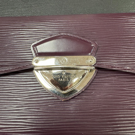 Portefeuille Eugenie Louis Vuitton Épi Cassis