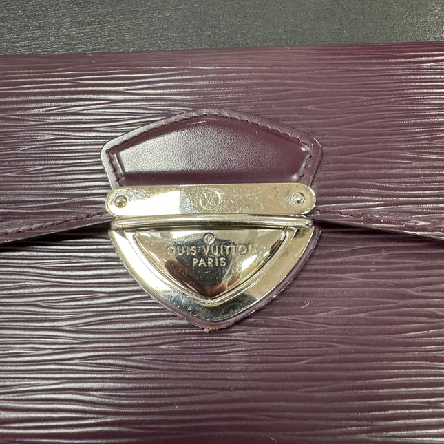 Portefeuille Eugenie Louis Vuitton Épi Cassis