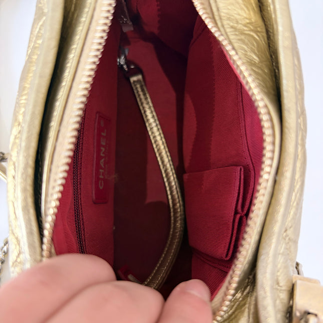 Sac Chanel mini Gabrielle Doré