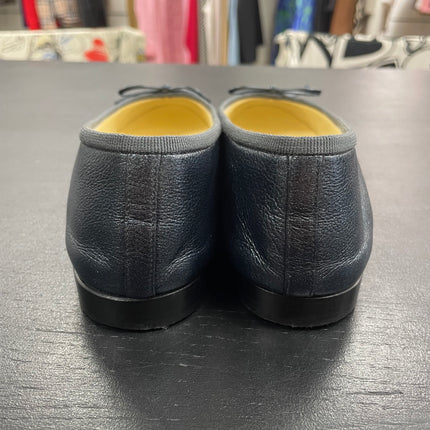 Ballerines Chanel bleues Metalisees T39