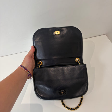 Sac Chanel marine vintage bandoulière