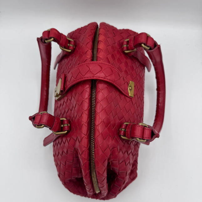 Sac Bottega Veneta Vintage Rouge