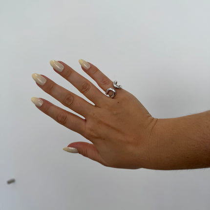 Bague Hermès Lima T51 Argent 925