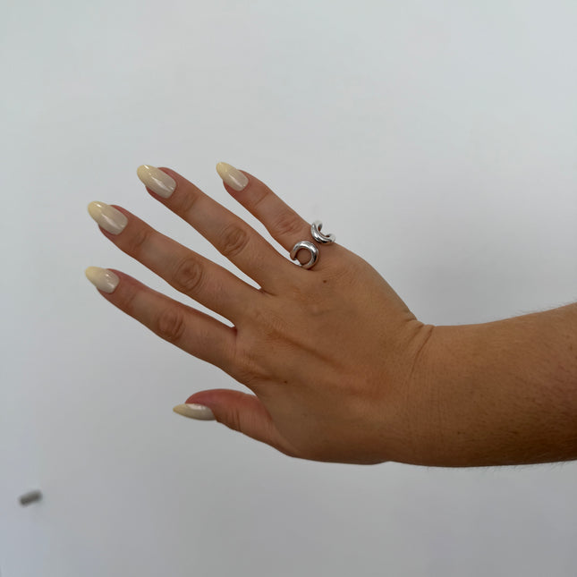 Bague Hermès Lima T51 Argent 925