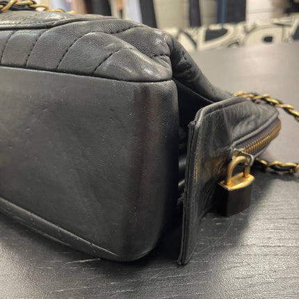 Sac Caméra vintage Chanel Noir