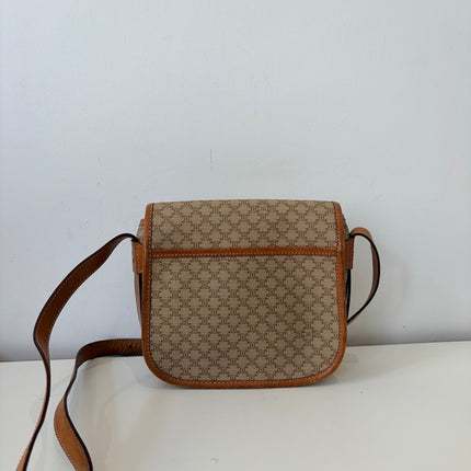 Sac Celine bandoulière toile macadam