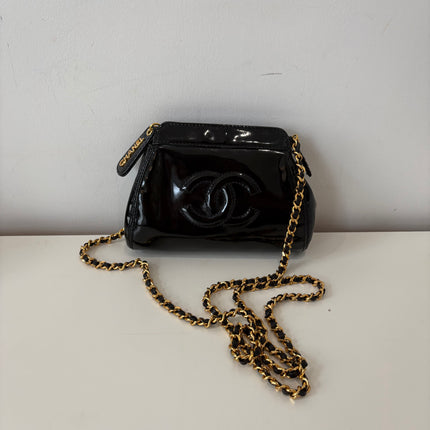 Sac Chanel bourse vernis