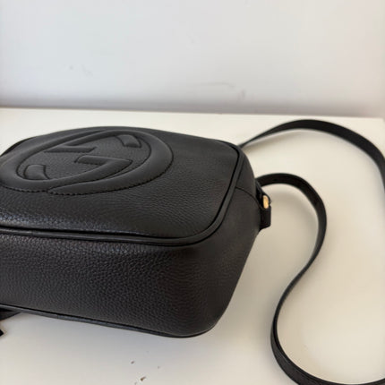 Sac Gucci Caméra Soho GM Cuir Noir